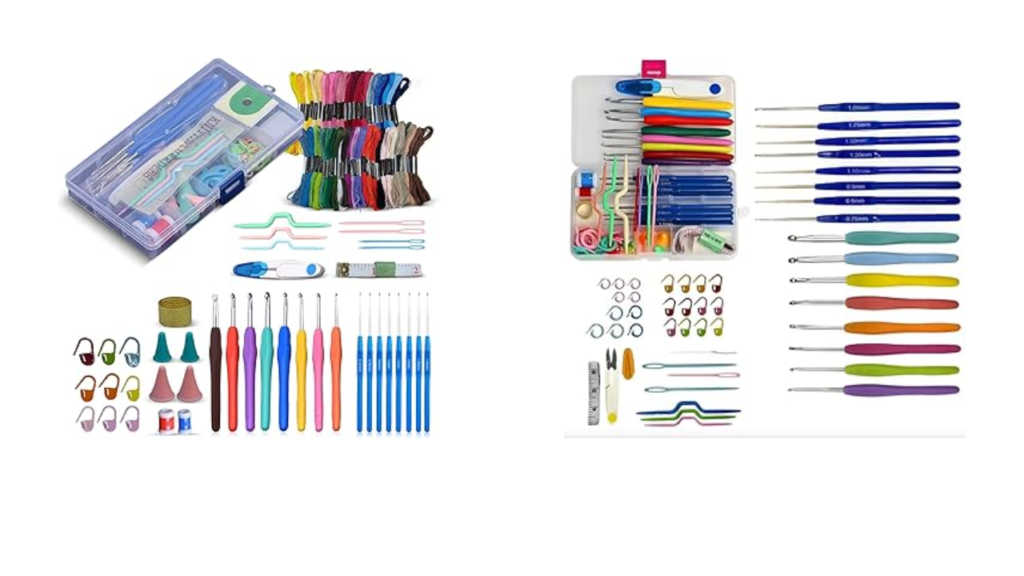 Materiais para fazer croche