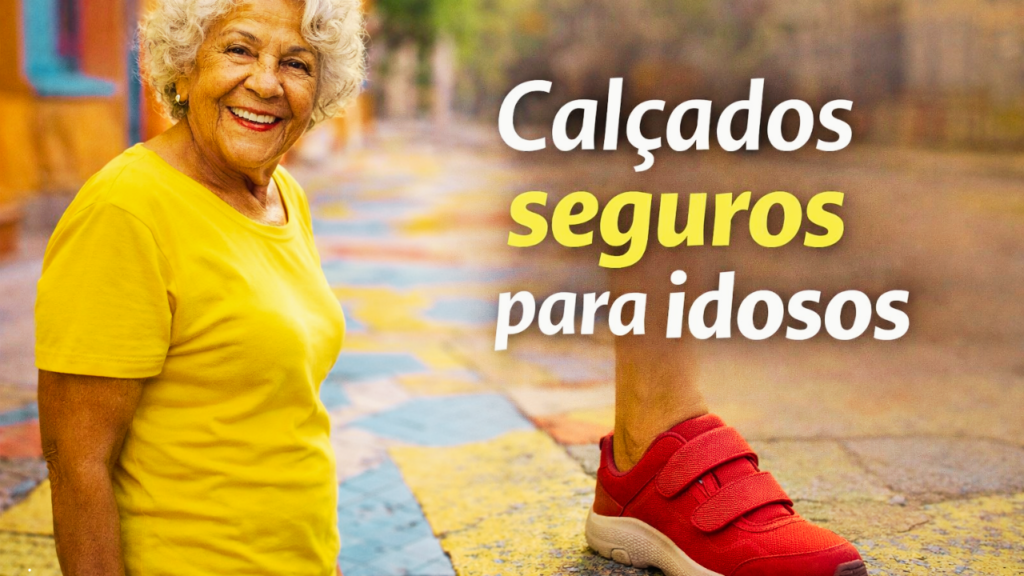 Calçado seguro para idoso
