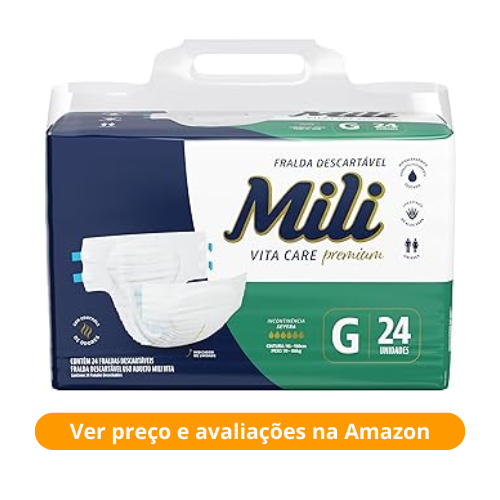 Fralda Descartável Mili